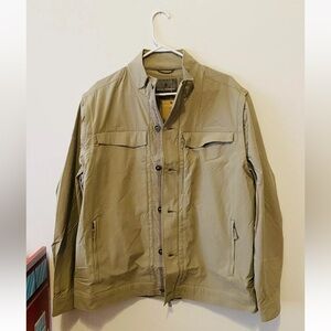 ROYAL ROBBINS Traveler Convertible Jacket Size XL Beige